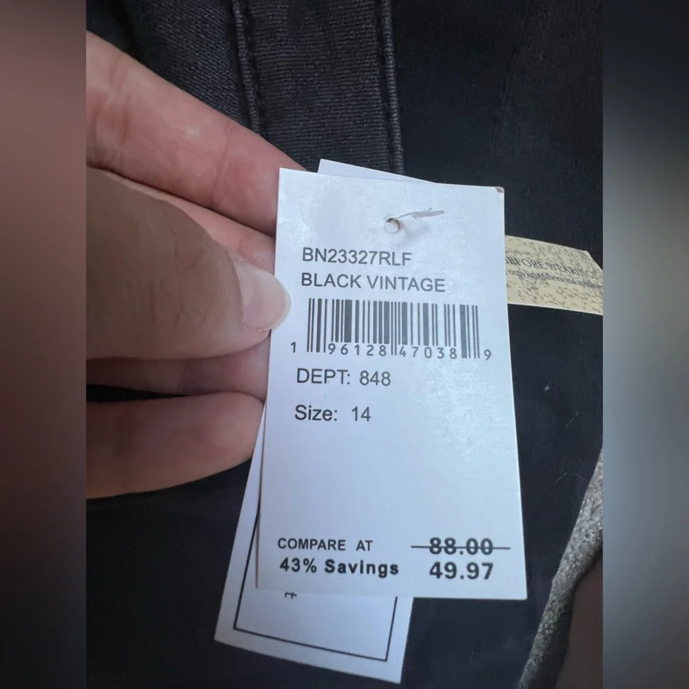 DEMOCRACY VINTAGE STRAIGHT AB TECHNOLOGY JEAN - Picture 5 of 5